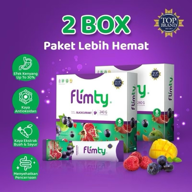 Flimty fiber 2box - Lebih hemat