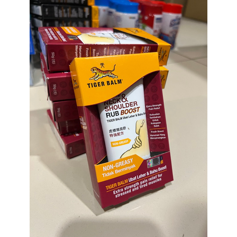 Tiger Balm Neck & shoulder Balsem Rub Boost