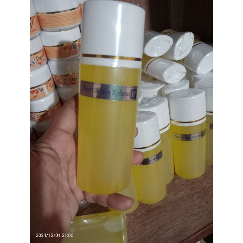 toner badan kelupas