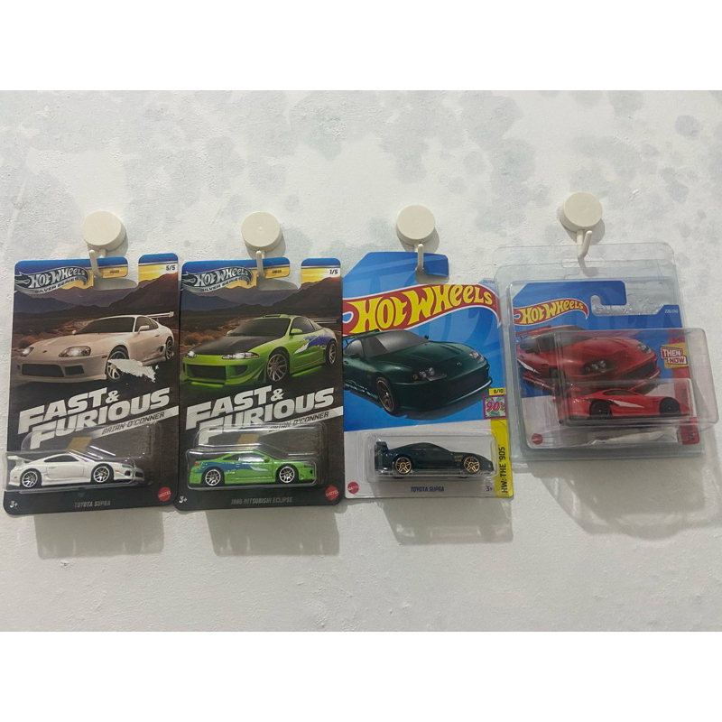 Hot Wheels Fast & Furious 4 pcs