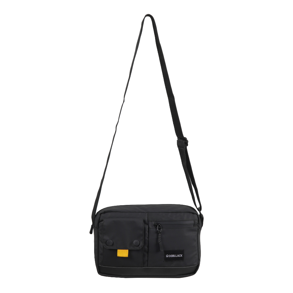 Dobujack Tas Recto Black Slingbag