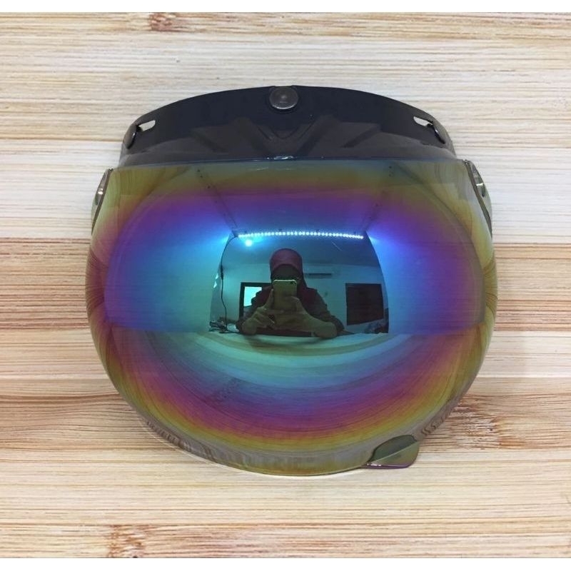 Kaca Helm Retro clasic Cembung