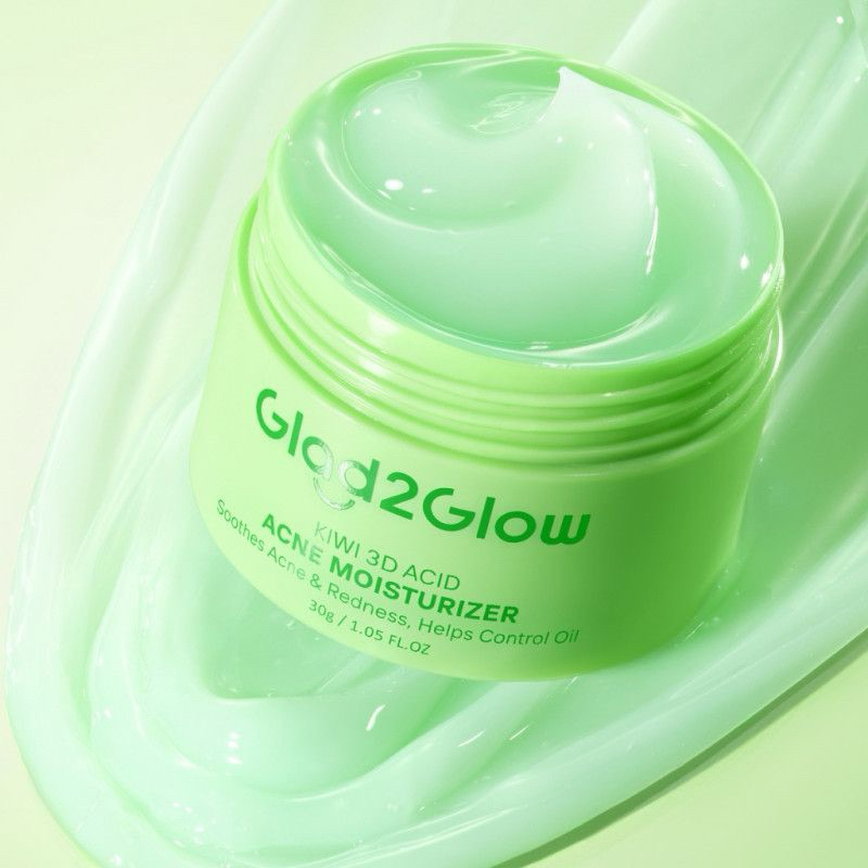 Glad2Glow KIWI Acne Moisturizer