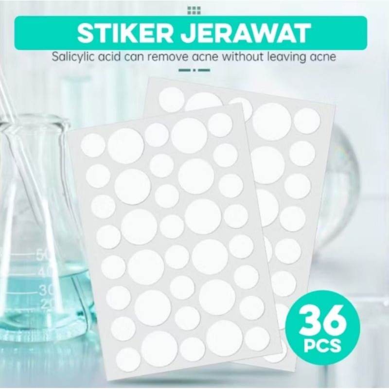 36pcs Acne Patch Stiker Pimple Jerawat