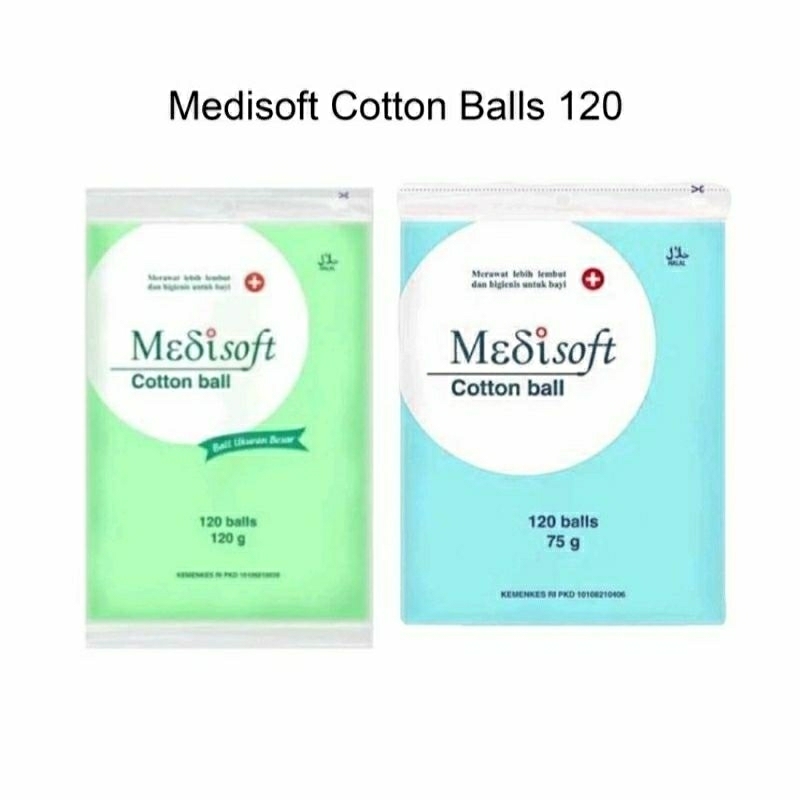 MEDISOFT COTTON BALL 75gr/120gr