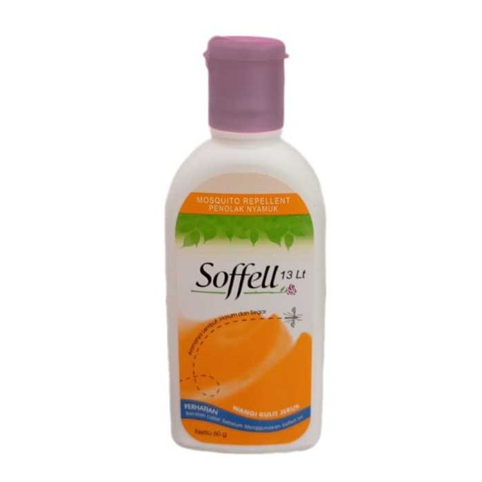 SOFFEL BOTOL 60 GRAM WANGI KULIT JERUK