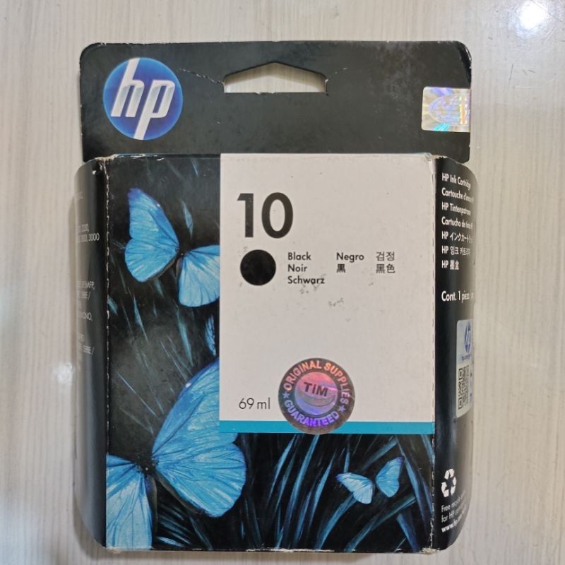 Tinta HP 10 balck original