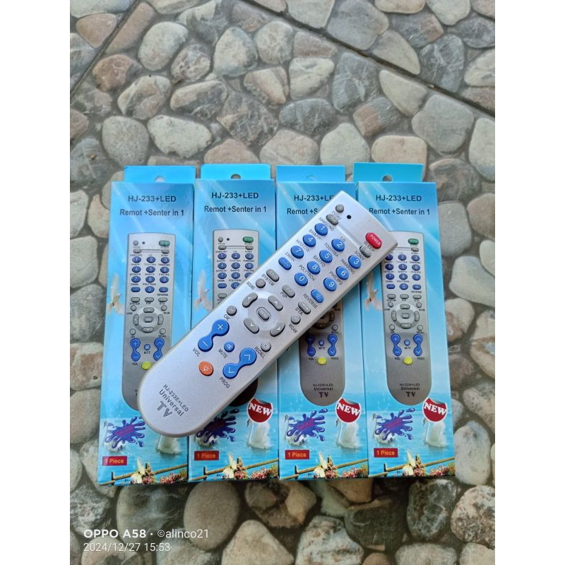 REMOT MULTI UNIVERSAL HJ-233 LED SENTER