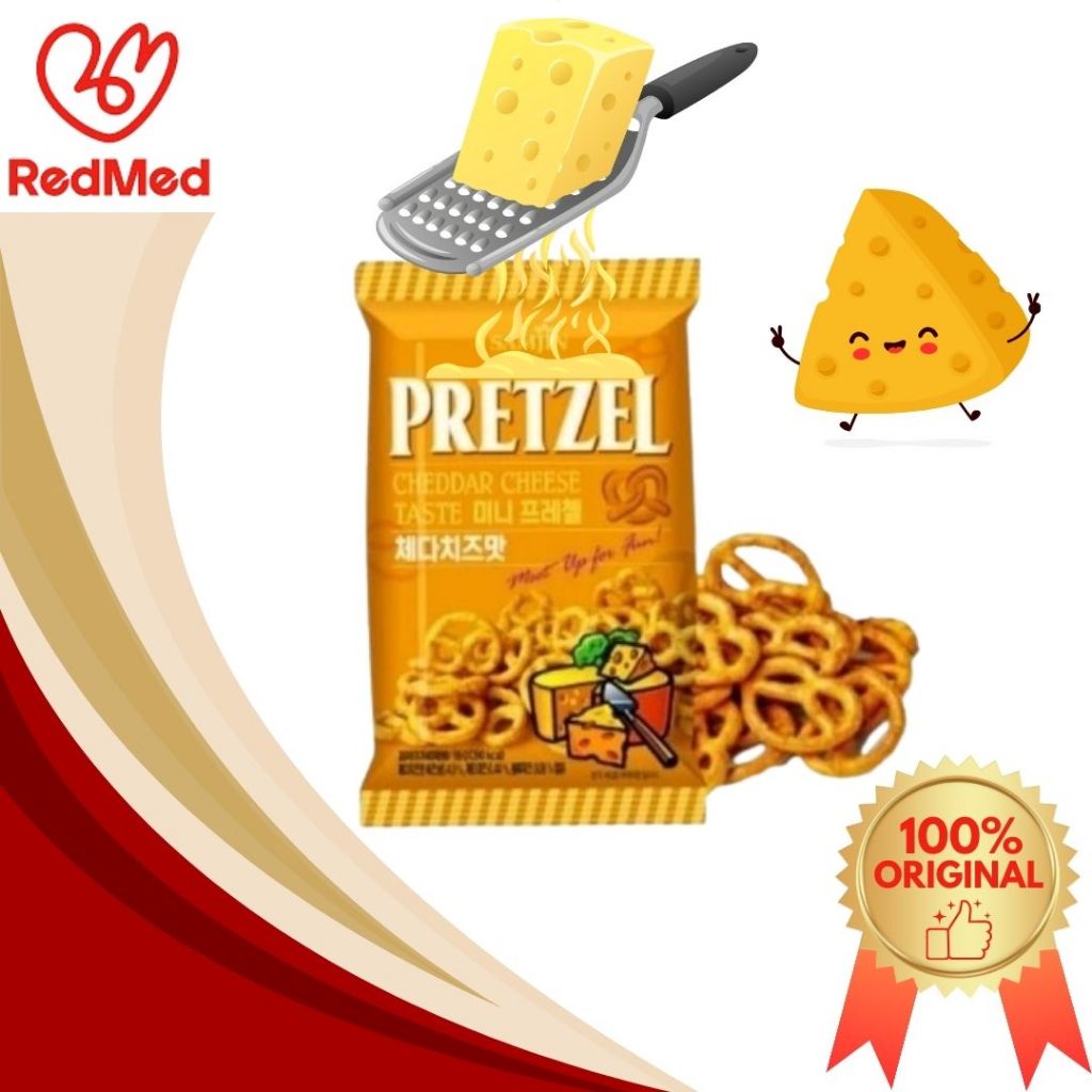 SAMJIN PRETZEL CHEDDAR CHEESE 85GR