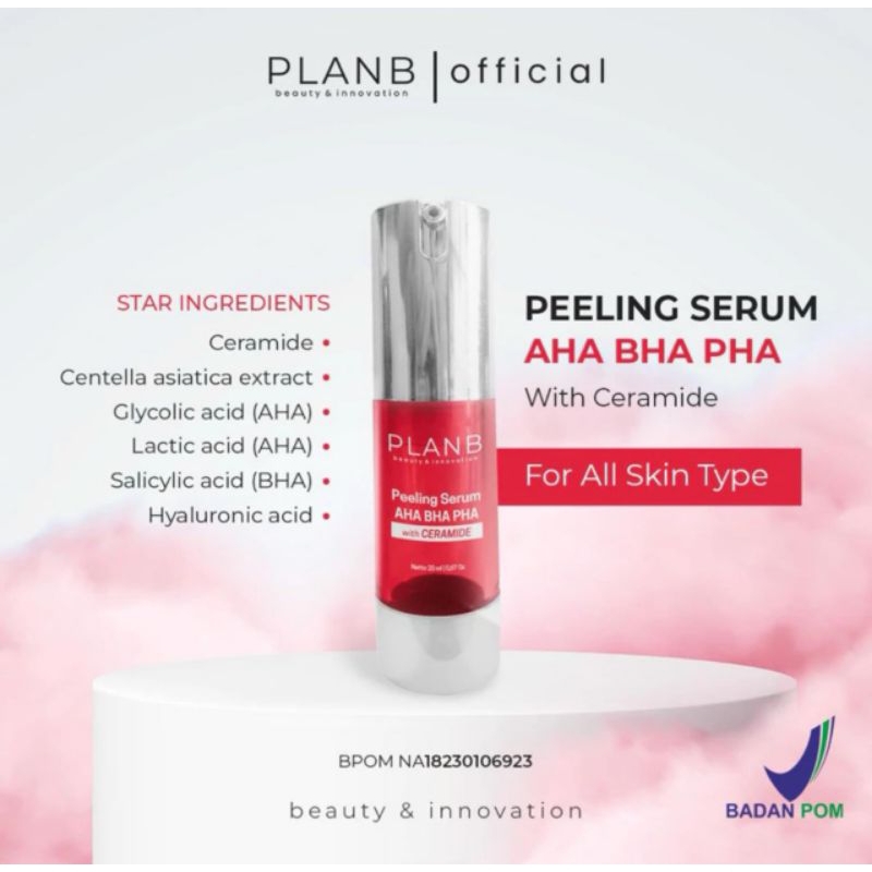 PLAN.B PEELING SERUM AHA BHA PHA