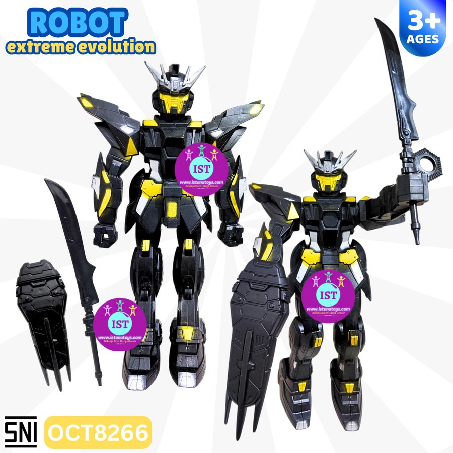 IST Mainan Robot Extreme Evolution OCT8266