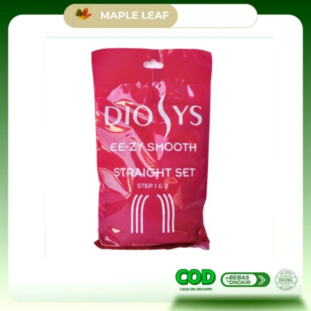 DIOSYS Smooth Straight Set 80ml Pelurus Rambut