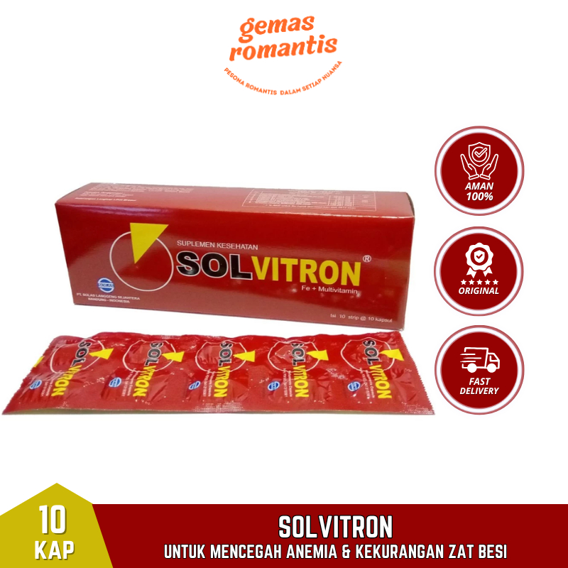 SOLVITRON STRIP ISI 10 KAPSUL