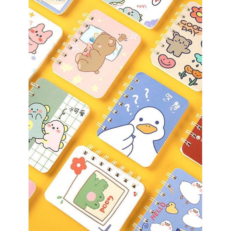 A7 cute mini coil notebook girly notepad portable small diary