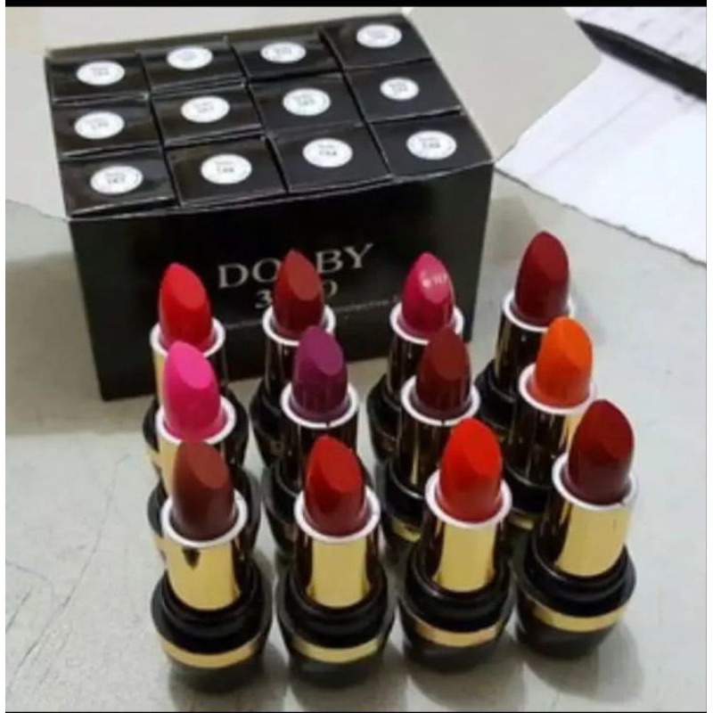 12pcs Lipstik Dolby  151