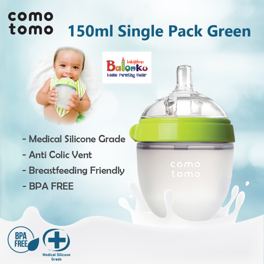 Comotomo 150ml Single Pack – Botol Susu Bayi