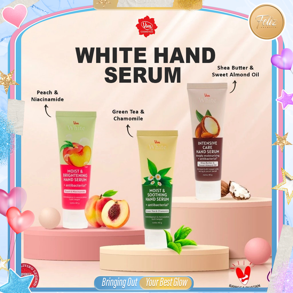 * FELIZ * VIVA White Hand Serum 40gr
