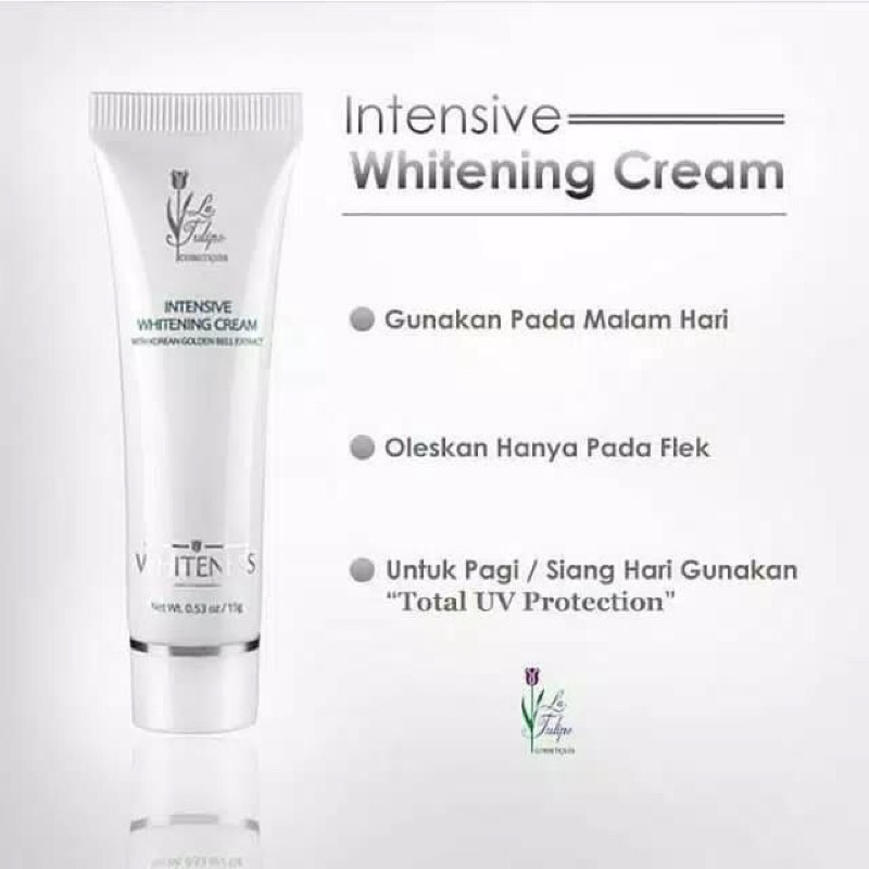 Latulipe intensive whitening cream