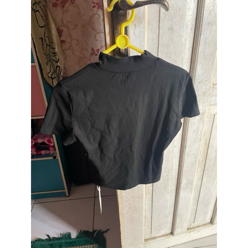 croptop hitam new