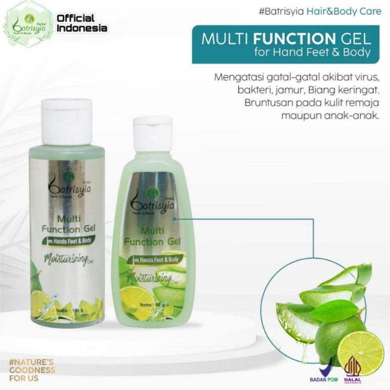 Batrisyia Multi Function Gel - Atasi Penyakit Kulit
