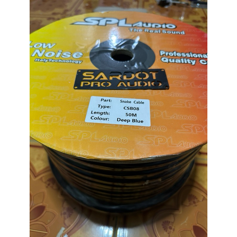 Kabel Snake SPLAudio CSB-08 50 meter