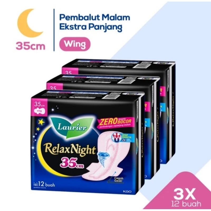 Laurier RelaxNight 35cm 12's
