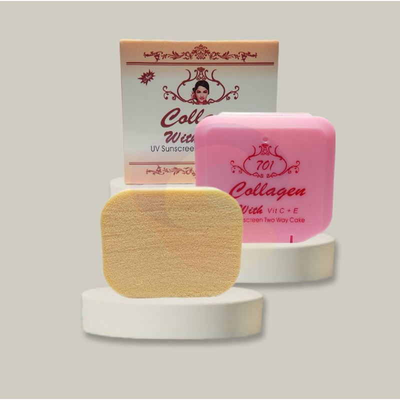 Bedak Collagen Two Way Cake Mini