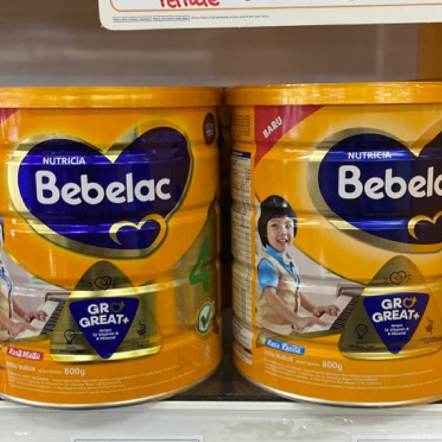 Bebelac 4 Madu/Vanilla 800gram