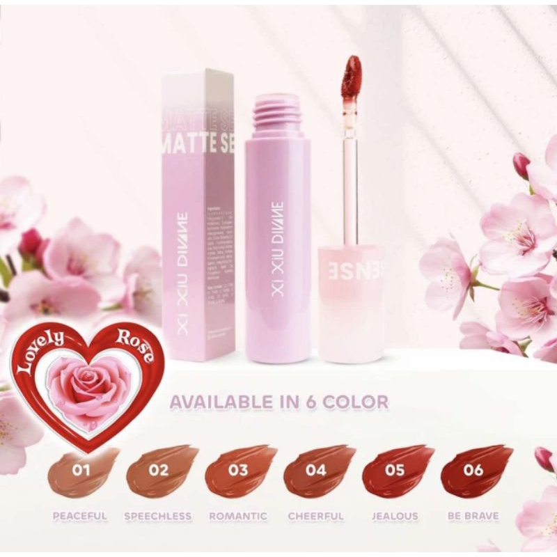 XI XIU divane lip matte sense