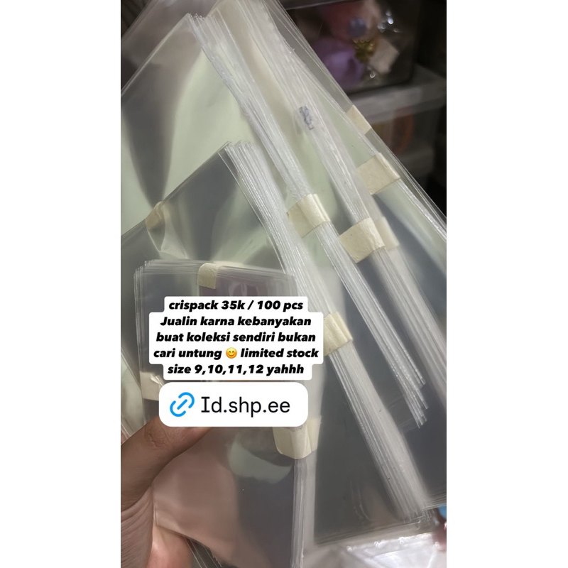 Crispack 35k dapet 100 pcs