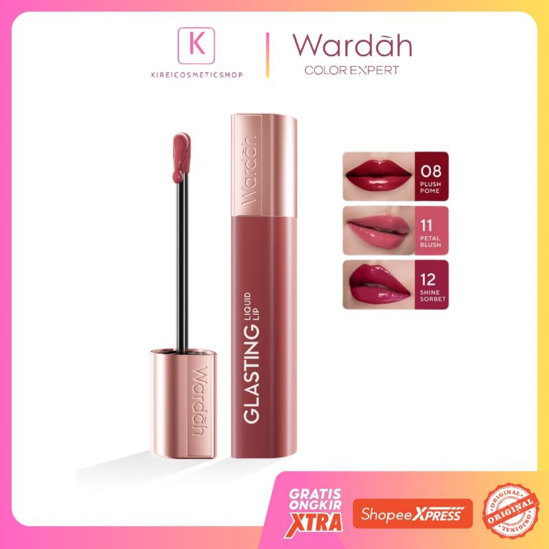 Wardah Glasting Liquid Lip