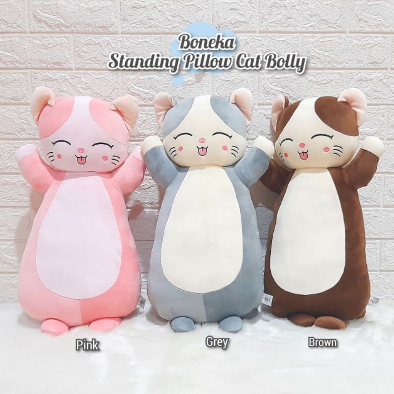BONEKA CAT KUCING GULING LUCU IMUT