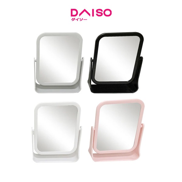 Daiso Square Mirror Stand