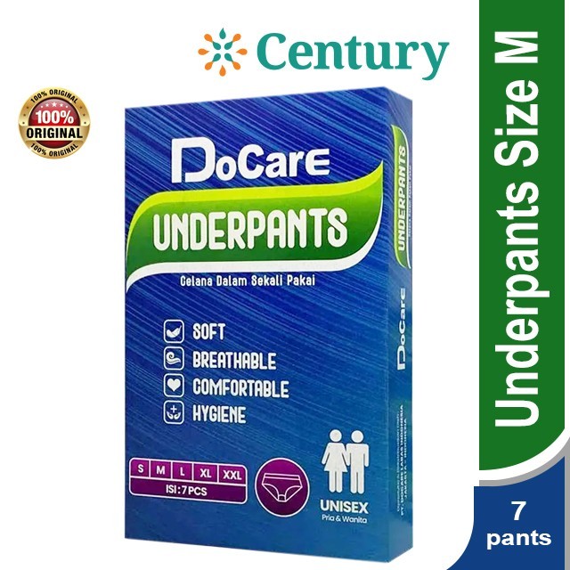DOCARE UNDERPANTS M 7 PCS / CELANA DALAM KERTAS