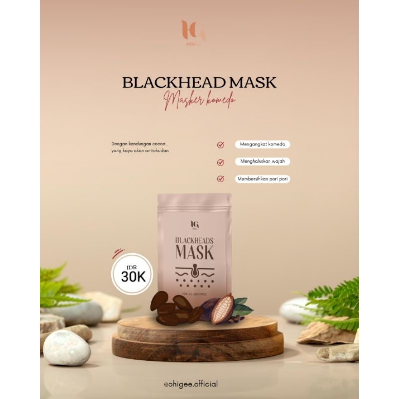 O'HiGee - Blackhead Mask