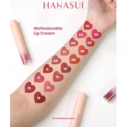 Hanasui mattedorable lip cream