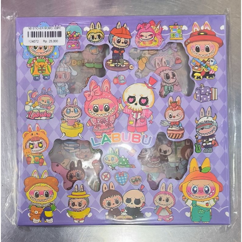 stiker labubu / stiker momo