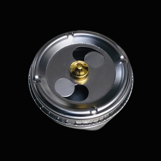 See Here Asbak putar stainless diameter 1cm