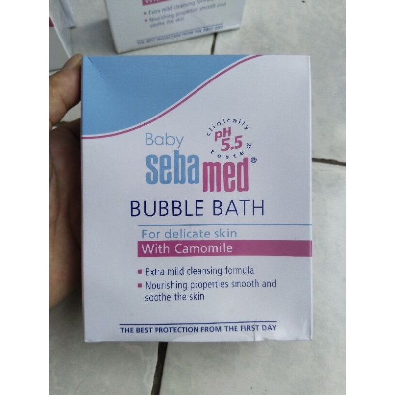sebamed baby bubble bath 200ml