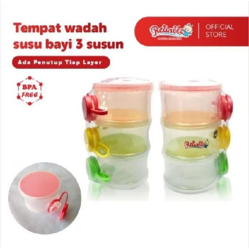 Reliable Container Susu 3 Tingkat