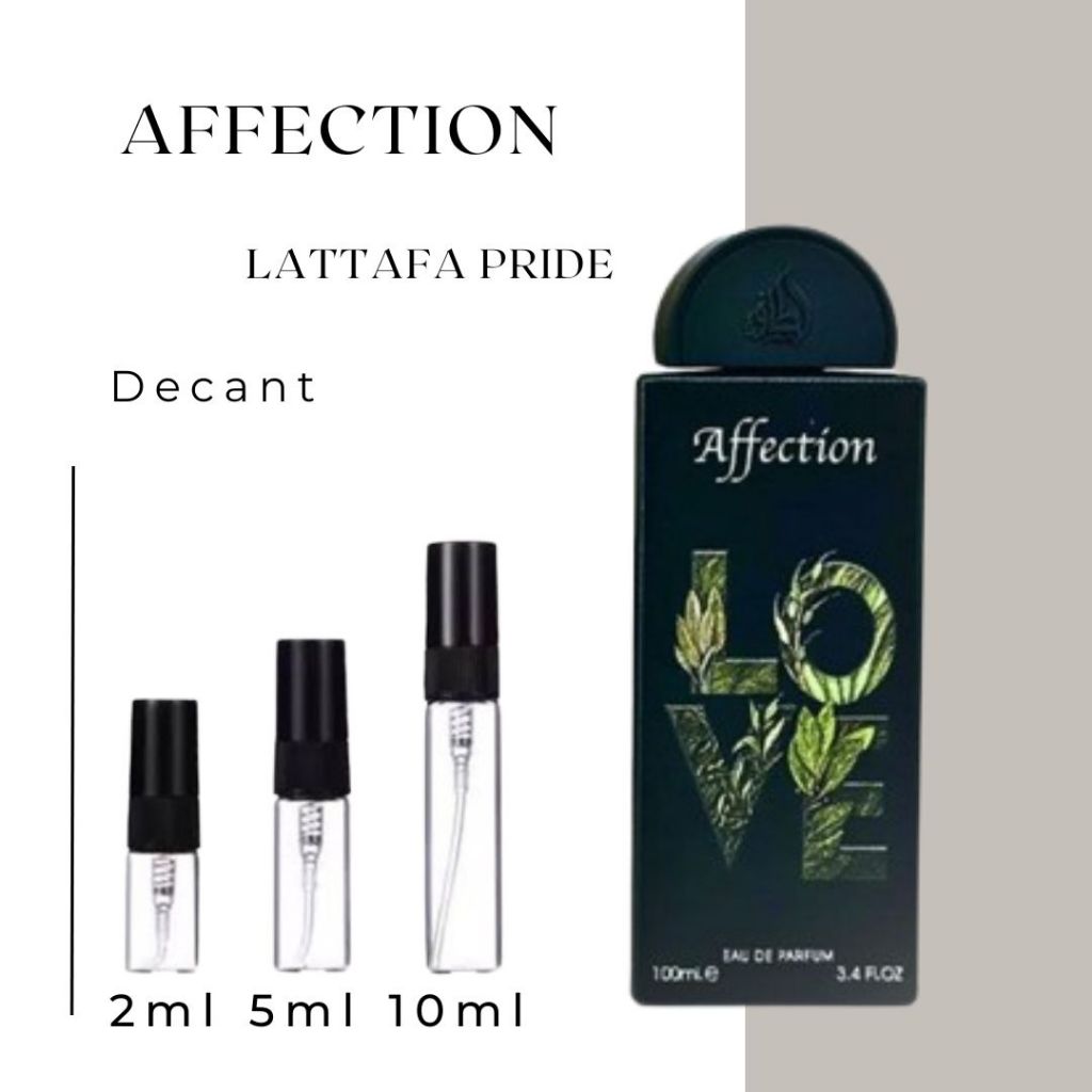 Decant 2ml 5ml 10ml AFFECTION Lattafa Pride
