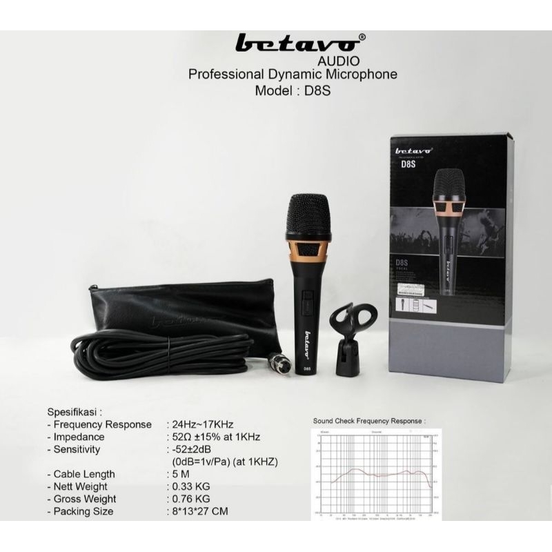 Mic Kabel Betavo D8S Original