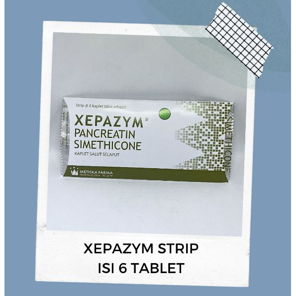 XEPAZYM STRIP ISI 6 TABLET