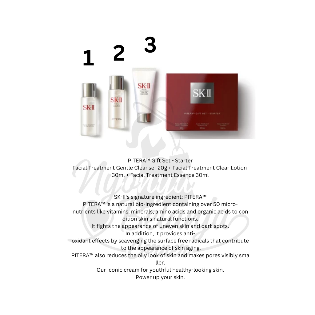 SKII PITERA Gift Set - Starter 3s