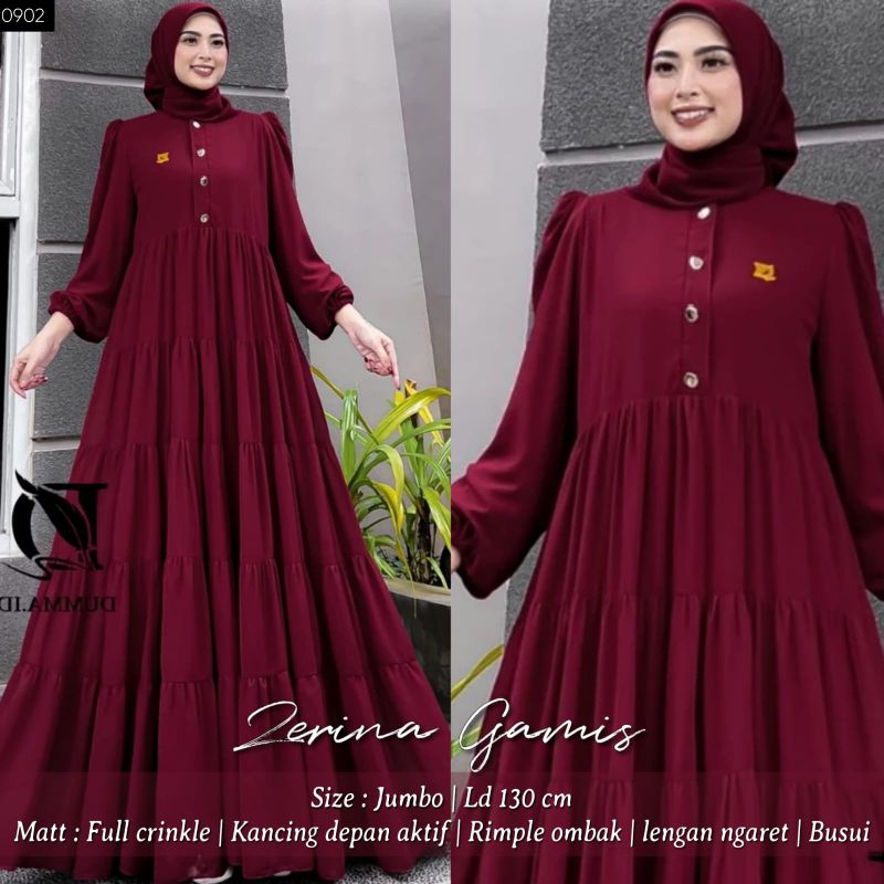 gamis susun