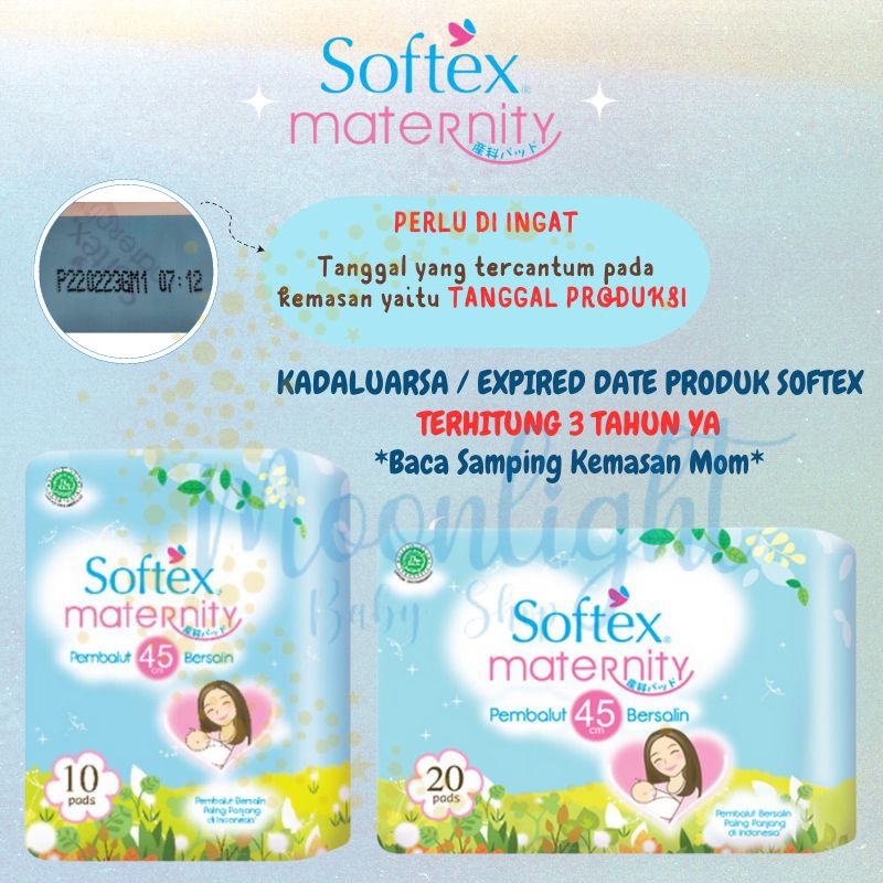 Softex Maternity Pembalut Ibu Bersalin isi 20pcs Repack