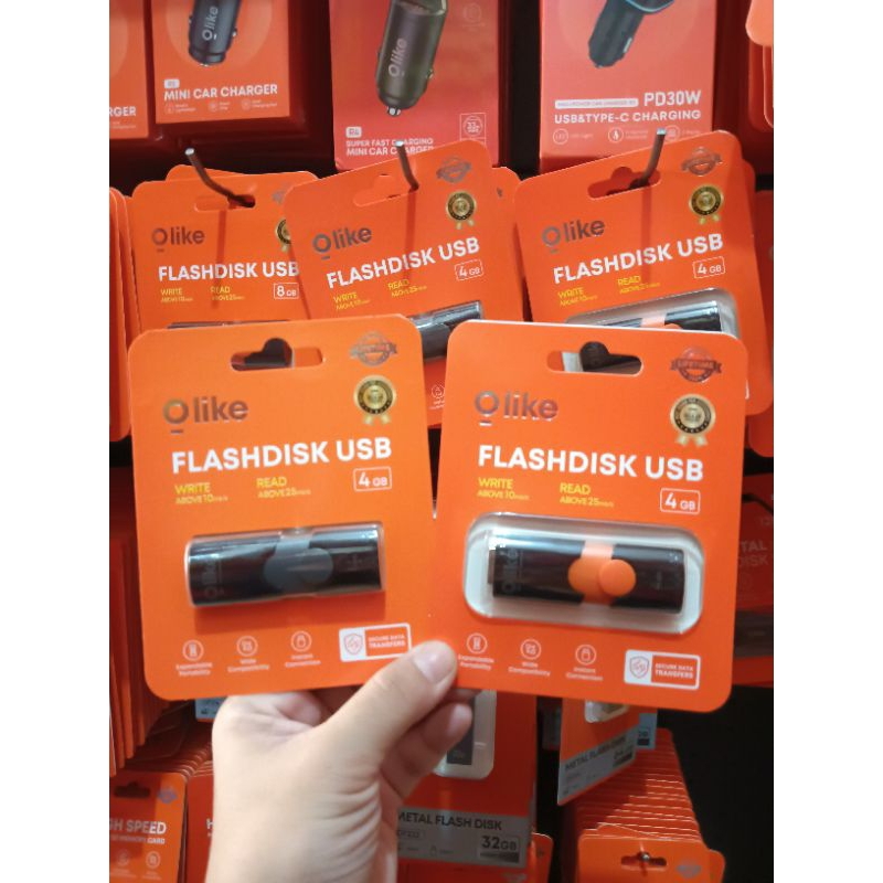 OLIKE Flasdisk Usb OFP04 Secure Data TRANSFERS