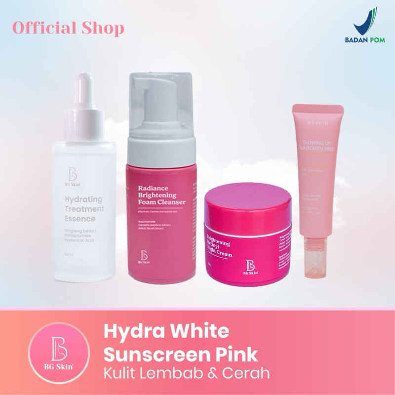 BG SKIN paket hydra white package