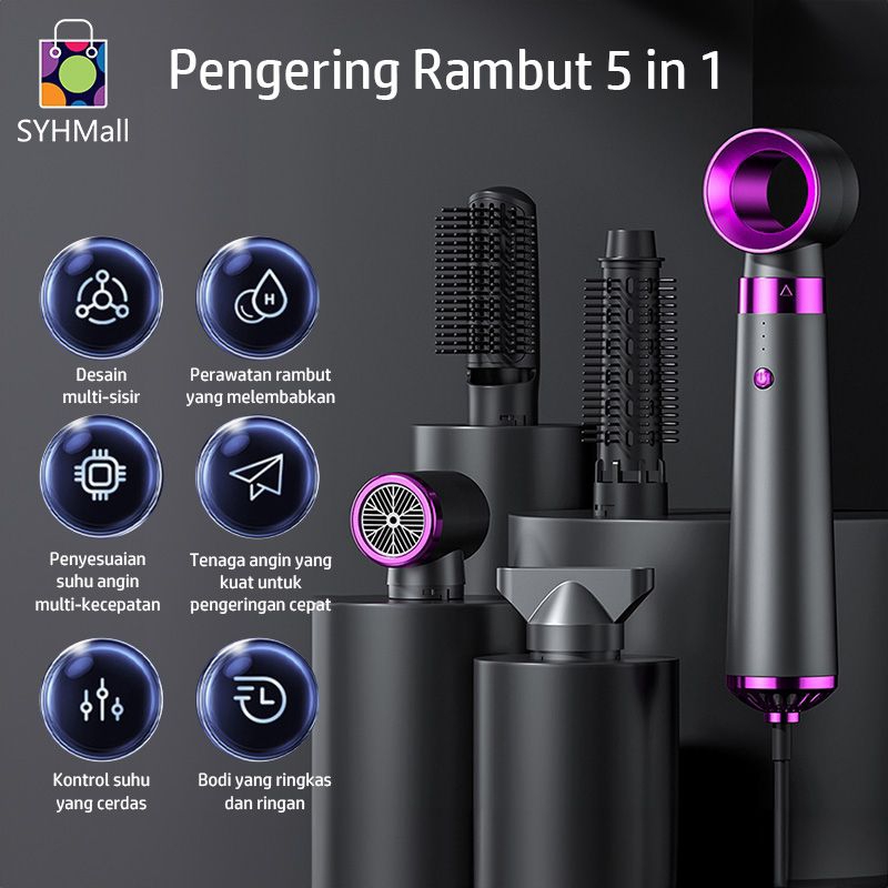 PENGERING RAMBUT 5 IN 1