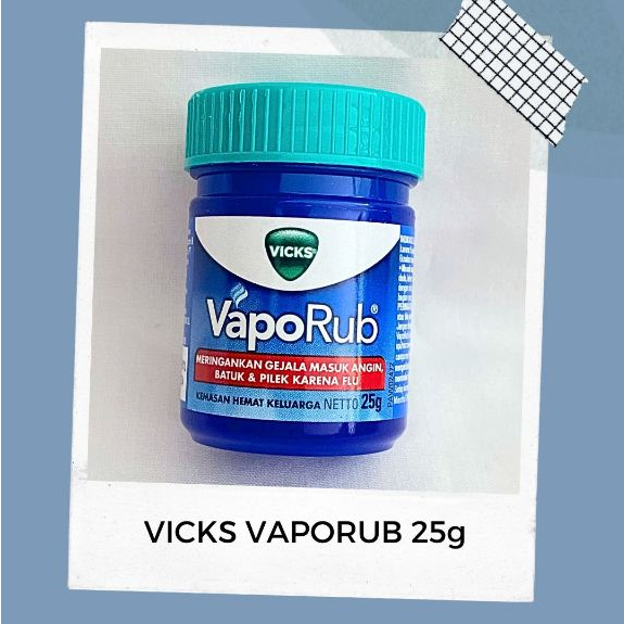 VICKS VAPORUB 25GR